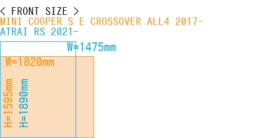 #MINI COOPER S E CROSSOVER ALL4 2017- + ATRAI RS 2021-